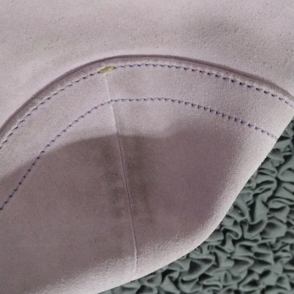 Coach Suede Leather Shoulder Bag - Picture 8 of 9